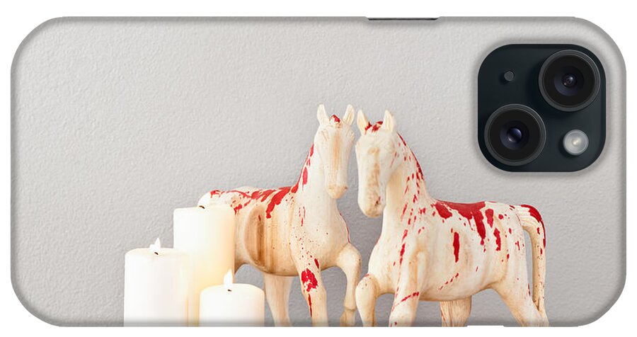 Apartment iPhone Case featuring the photograph Horses by U Schade