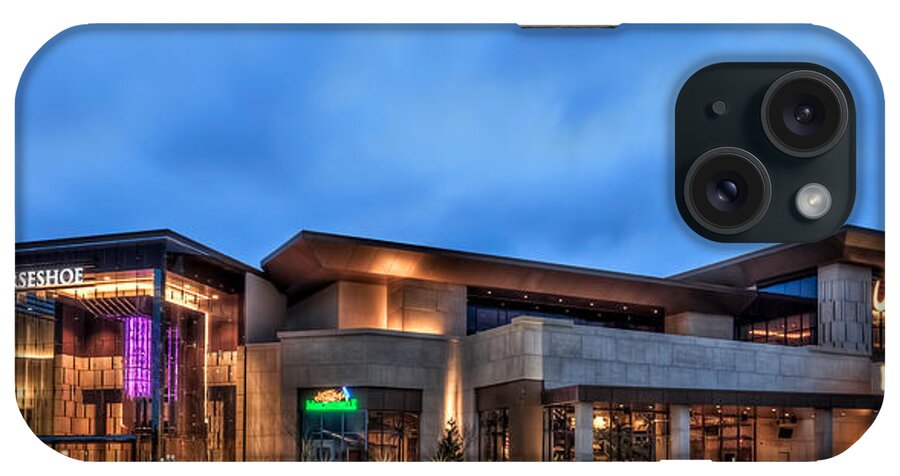 Architecture iPhone Case featuring the photograph Horseshoe Casino Cincinnati by Keith Allen