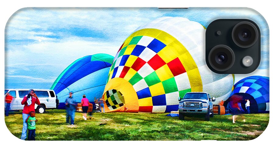 Bourbon Festival iPhone Case featuring the photograph Hot Air Balloons by Darren Fisher