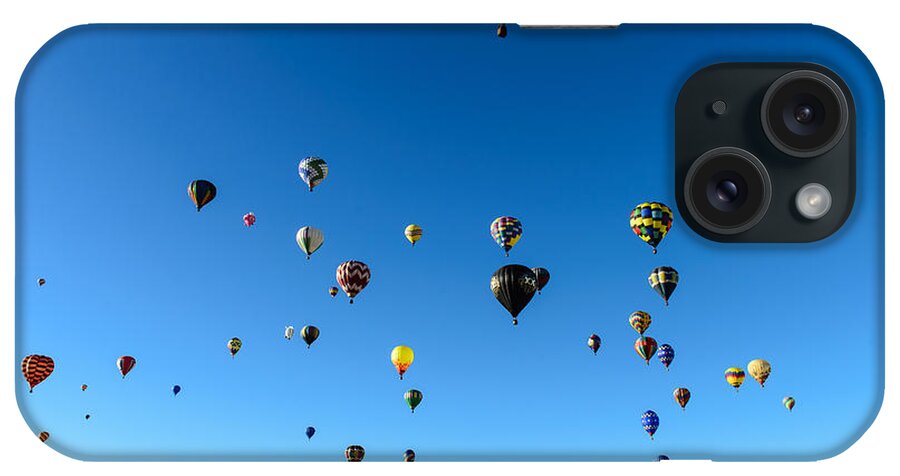 New Mexico iPhone Case featuring the photograph Hot Air Balloons by John Johnson