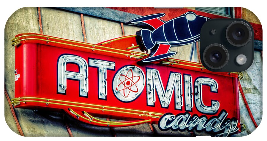 Atomic iPhone Case featuring the photograph Hot Stuff by Joan Carroll