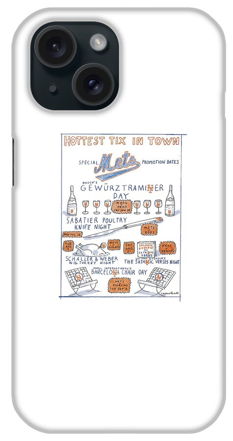Hottest Tix In Town
Special Mets Promotion Dates iPhone Case