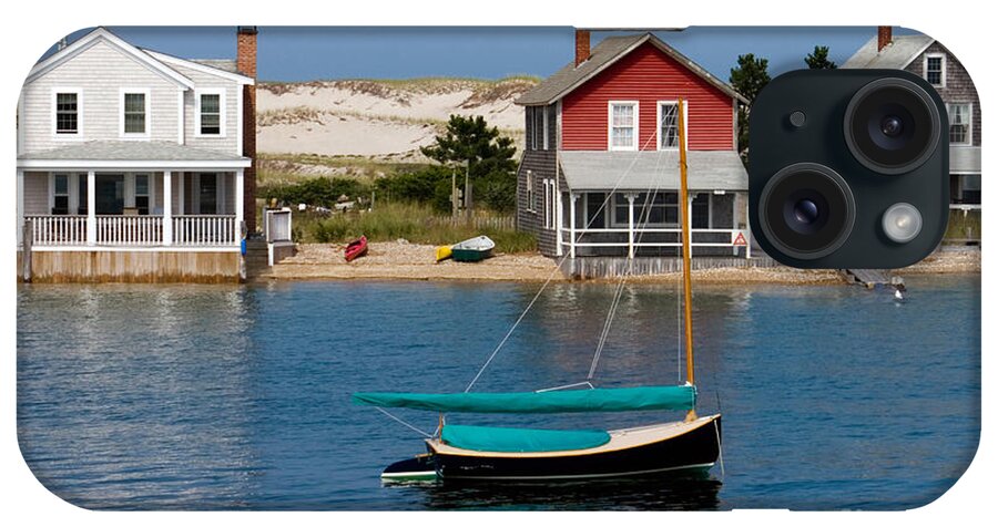 House iPhone Case featuring the photograph Houses By The Water by Tim Holt