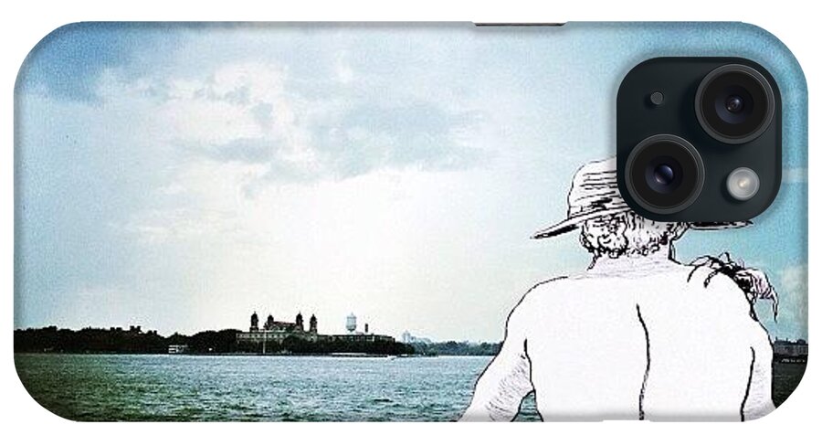 Ampt_community iPhone Case featuring the photograph Huck On The Hudson by Natasha Marco