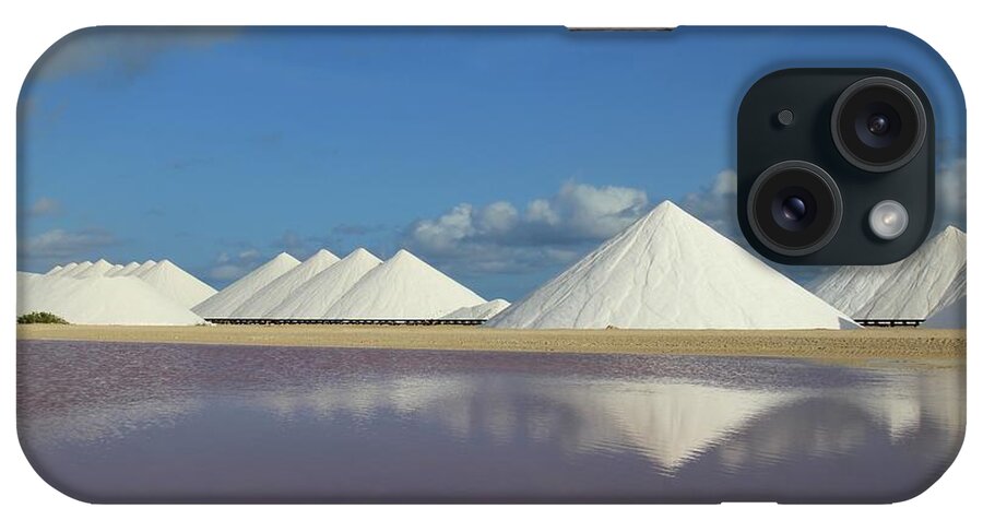 Tranquility iPhone Case featuring the photograph Huge Mountains Of Salt On Bonaire by Frans Sellies
