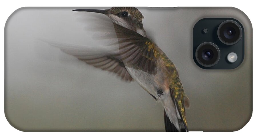 Ruby iPhone Case featuring the photograph Hummingbird 6 by Leticia Latocki
