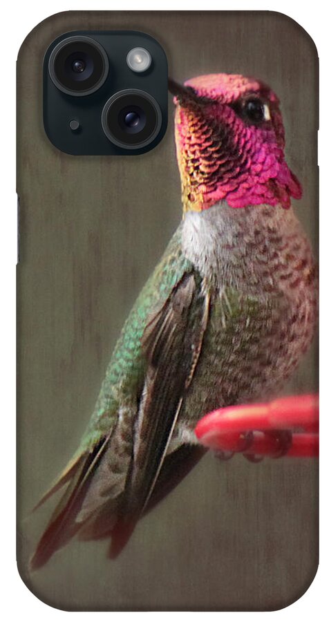 Hummingbird iPhone Case featuring the photograph Hummingbird Flare by Melanie Lankford Photography
