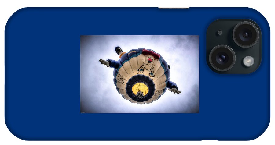 Art Canvas iPhone Case featuring the photograph Humpty Dumpty Hot Air Balloon by Thom Zehrfeld