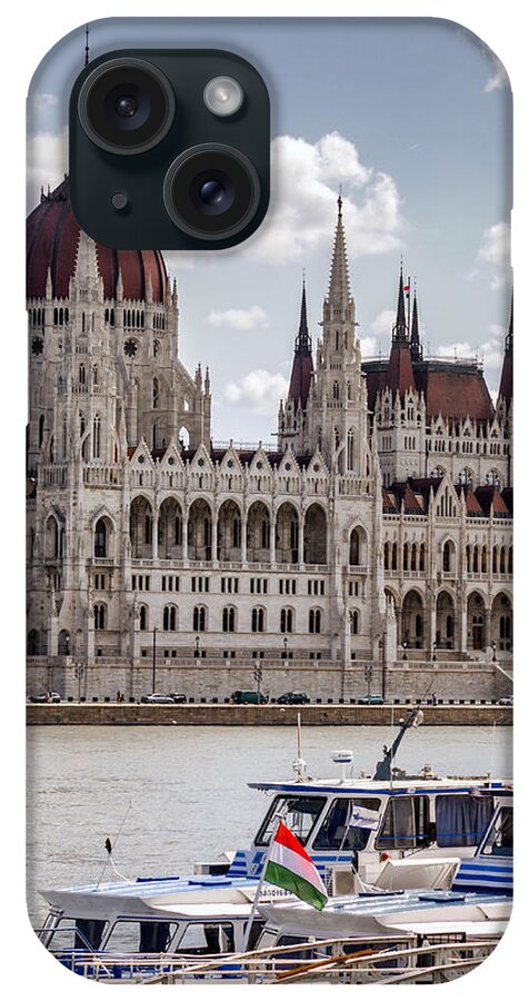 Country iPhone Case featuring the photograph Hungarian Parliament across the Danube by Pablo Lopez
