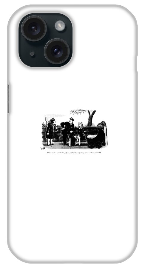 I Hate To Be A Wet Blanket iPhone Case