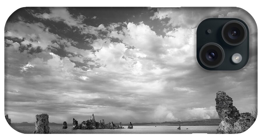 Horizontal iPhone Case featuring the photograph I Hear the Clouds by Jon Glaser