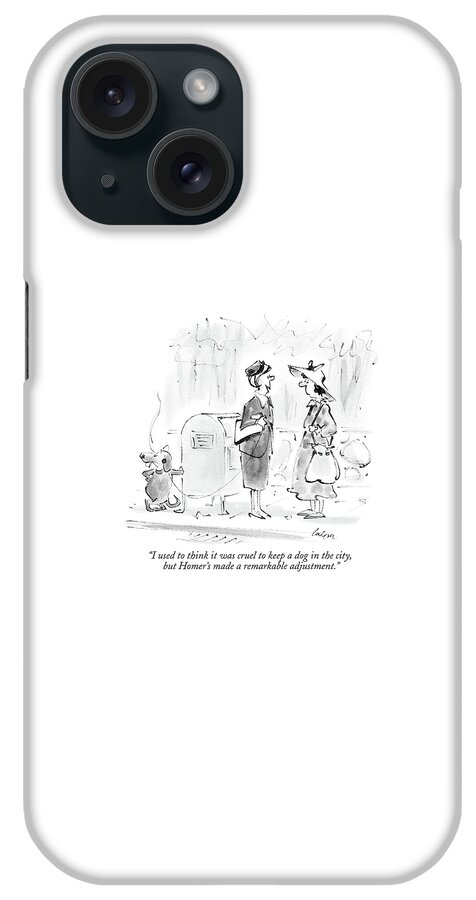 I Used To Think It Was Cruel To Keep A Dog iPhone Case