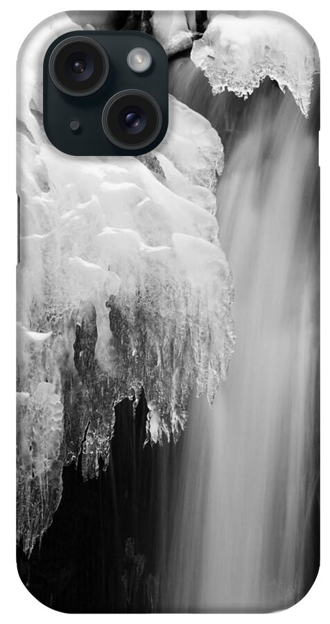 Waterfall iPhone Case featuring the photograph Ice Falls by Brad Brizek