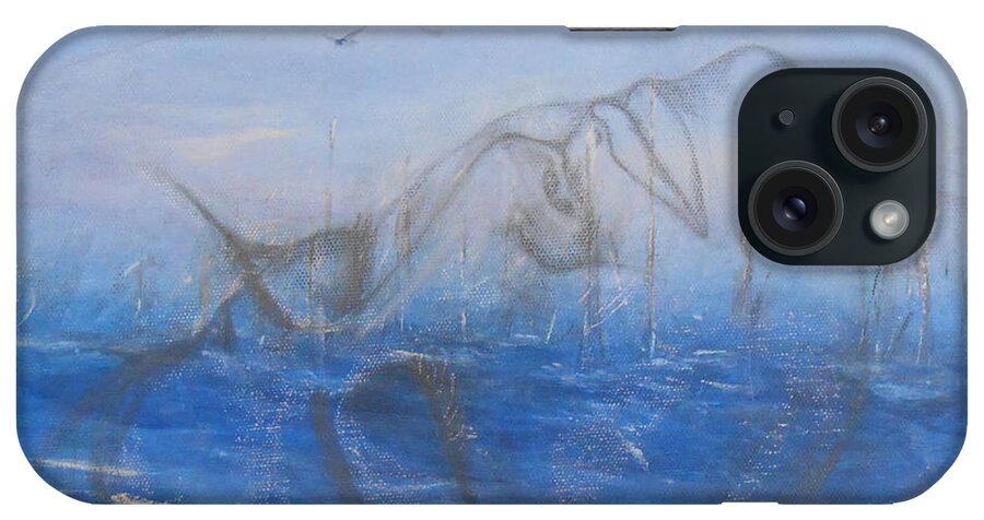 Mystical iPhone Case featuring the painting If I Could Tell You by Jane See