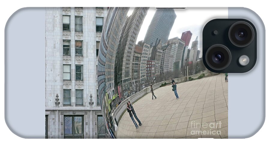 Chicago iPhone Case featuring the photograph Imaging Chicago by Ann Horn