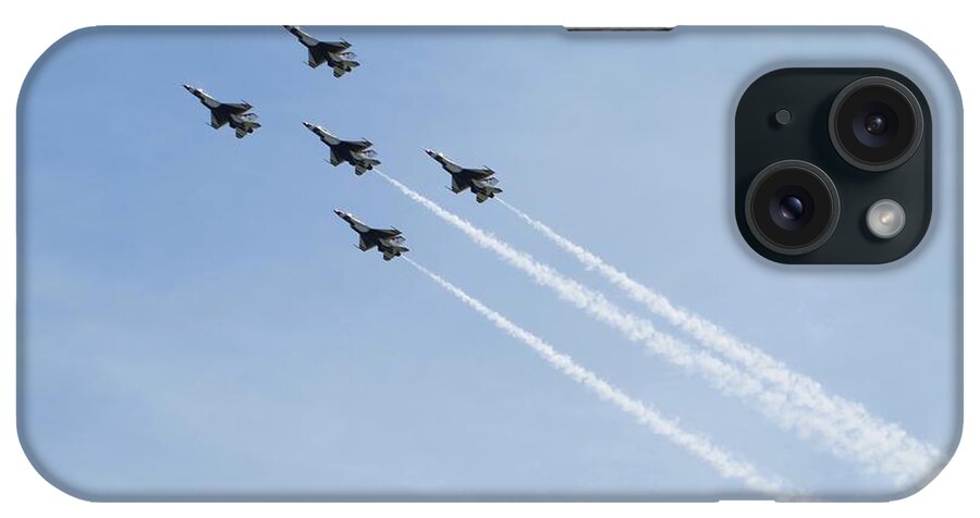 Air Show iPhone Case featuring the photograph In Formation 2 by Joseph Baril