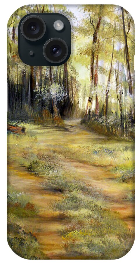 Forest iPhone Case featuring the painting In the Forest by Dorothy Maier