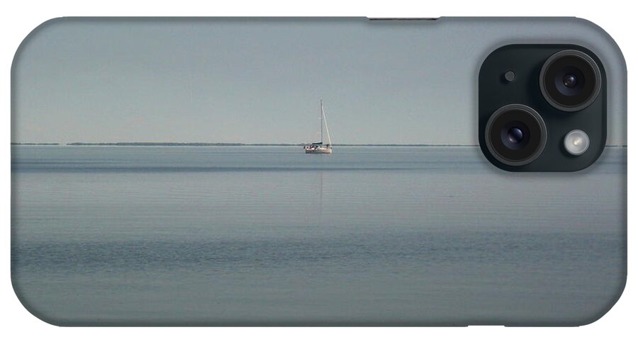Sea iPhone Case featuring the photograph In The Middle Of Sea by Lelia Fashion