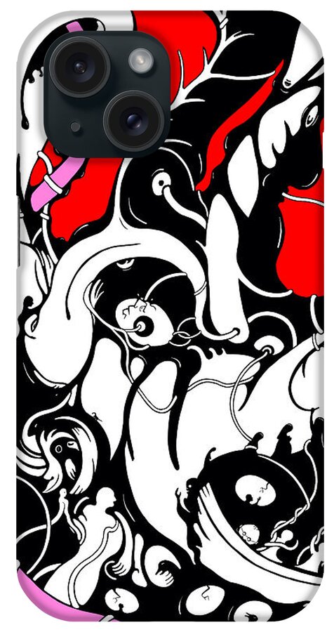 Brain iPhone Case featuring the digital art Incubus by Craig Tilley