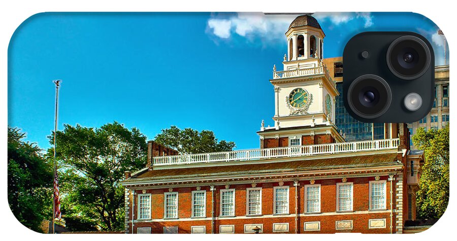 Independence iPhone Case featuring the photograph Independence Hall by Nick Zelinsky Jr