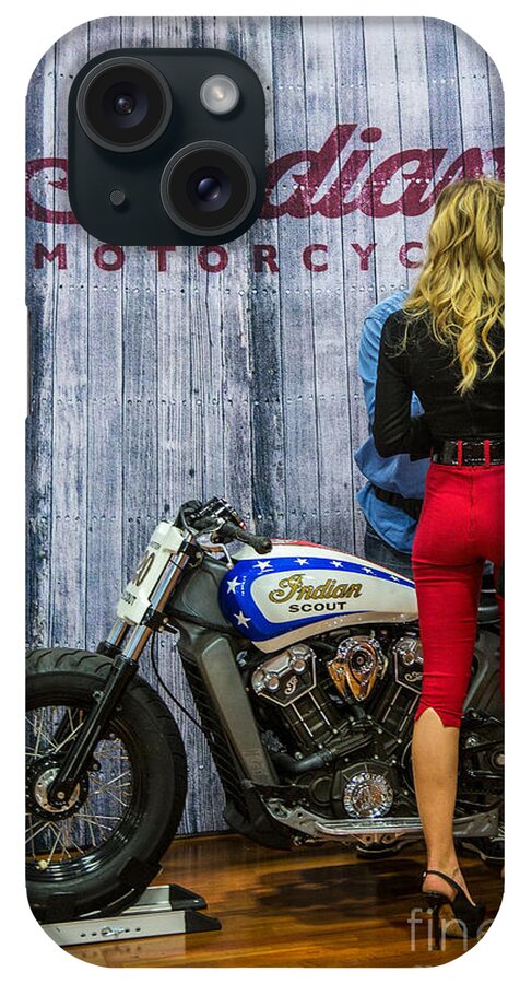 Indian Motorcycles iPhone Case featuring the photograph Indian Chief Motorcycles by Rene Triay FineArt Photos
