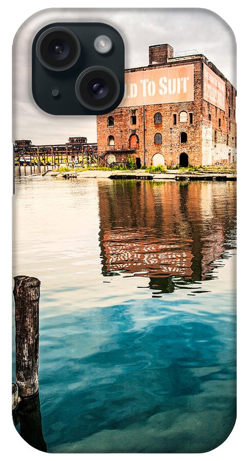 Industrial iPhone Case featuring the photograph Industrial - Old buildings - Build to suit by Gary Heller