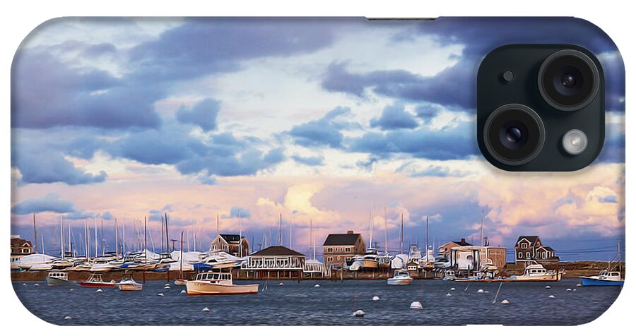 Scituate Harbor iPhone Case featuring the photograph Inner Harbor by Carol Sutherland