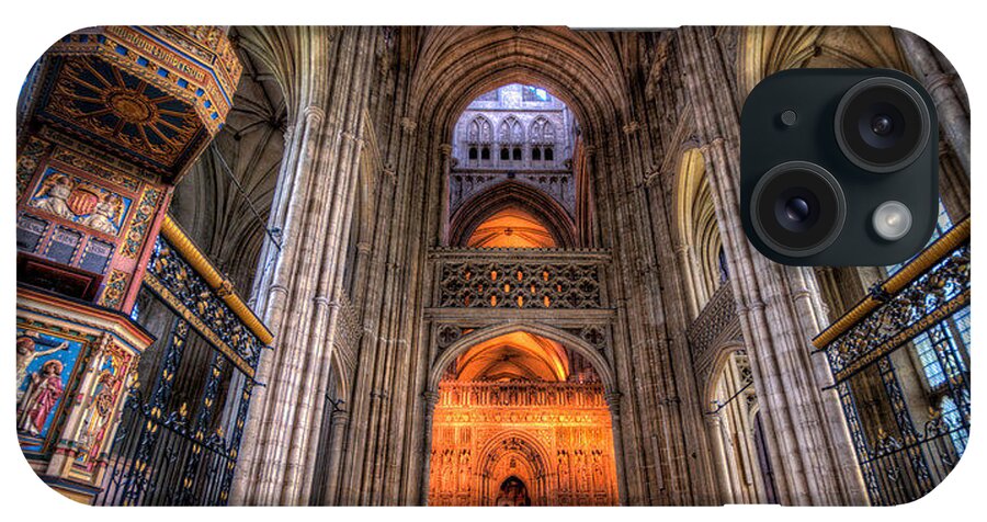Canterbury Cathedral iPhone Case featuring the photograph Inside Canterbury Cathedral by Tim Stanley