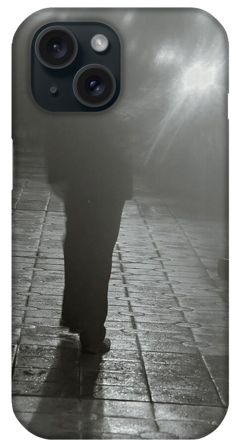 Street Scene iPhone Case featuring the photograph Intentions Unknown By Denise Dube by Denise Dube