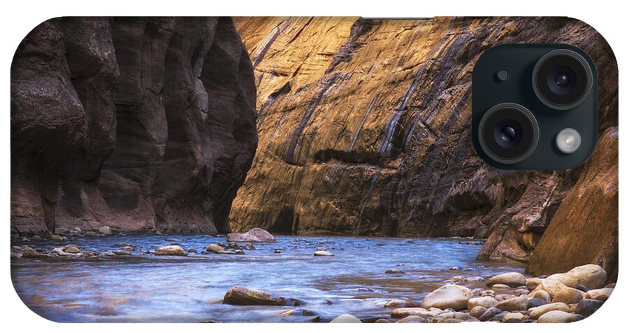 Nature iPhone Case featuring the photograph Into The Narrows by Jennifer Magallon