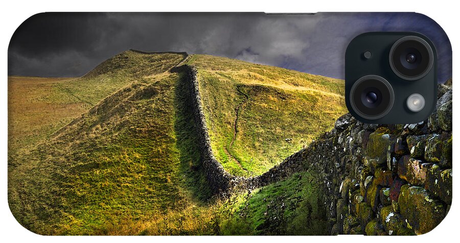 Hadrian's Wall iPhone Case featuring the photograph Into the Past by Vicki Lea Eggen