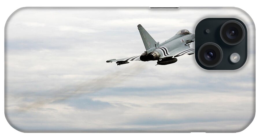 Raf Typhoon iPhone Case featuring the photograph Invasion Typhoon by Airpower Art