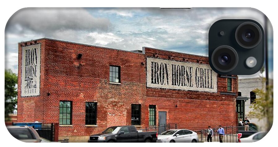 Iron Horse Grill iPhone Case featuring the photograph Iron Horse Grill Building by Jim Albritton
