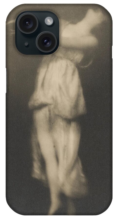 Adopted Daughter Of The Dancer iPhone Case featuring the photograph Isadora Duncan  Dancer by Arnold Genthe