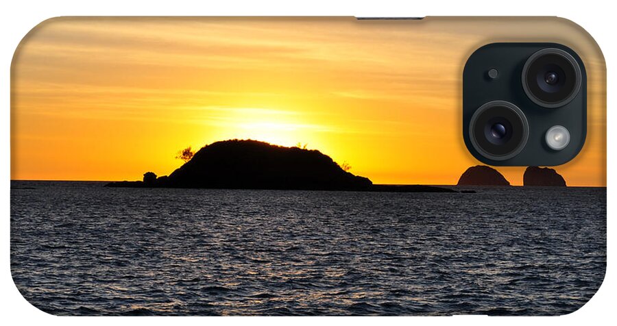 Beautiful iPhone Case featuring the photograph Island Sunset by Ernesto Cinquepalmi