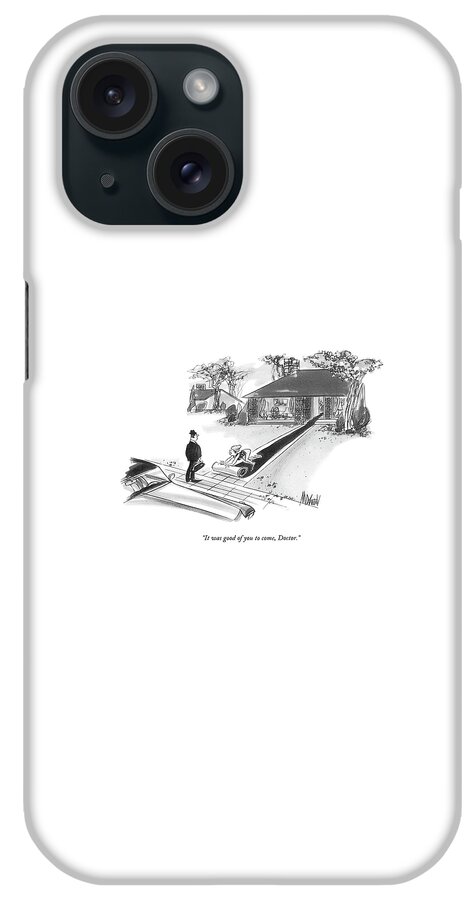 It Was Good Of You To Come iPhone Case