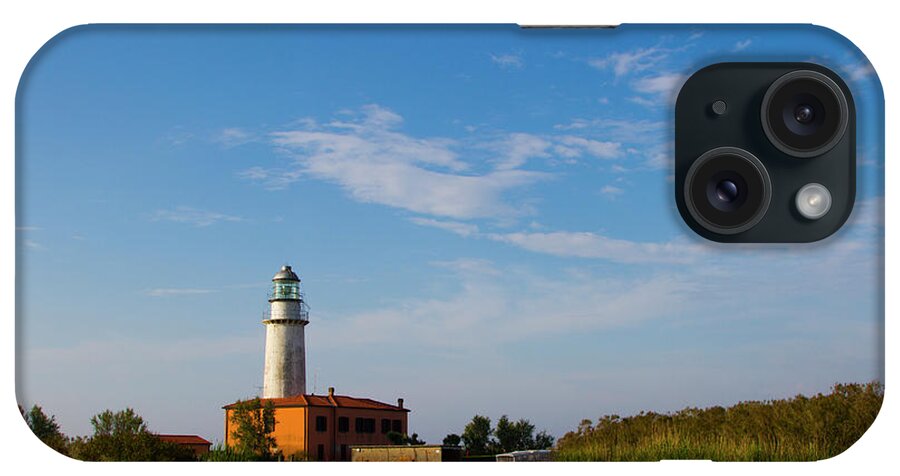 Tranquility iPhone Case featuring the photograph Italy, Goro, Po Delta, Lighthouse Of by Aldo Pavan