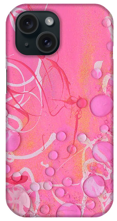 Girl iPhone Case featuring the pyrography It's A Girl Party by Donna Blackhall