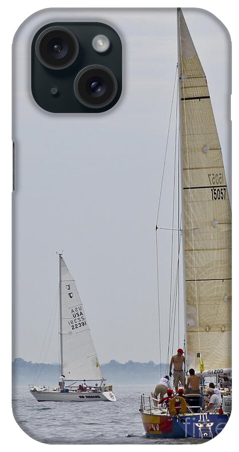 Sailing The Great Lakes iPhone Case featuring the photograph It's a Zoo 3 by Michael Petrick