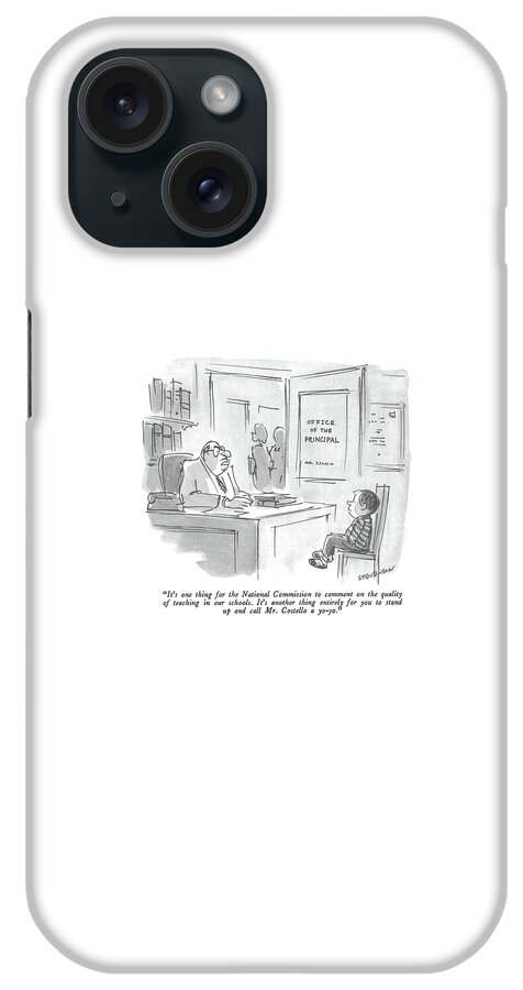 It's One Thing For The National Commission iPhone Case