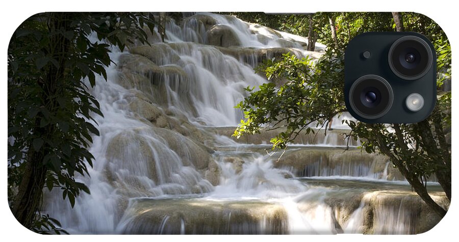 Day iPhone Case featuring the photograph Jamaica Ocho Rios - Dunns River Falls by Tips Images