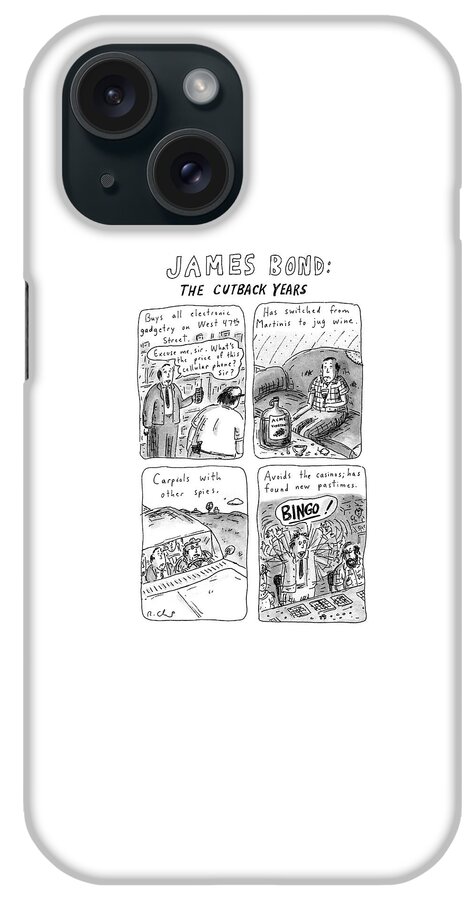 James Bond: The Cutback Years iPhone Case