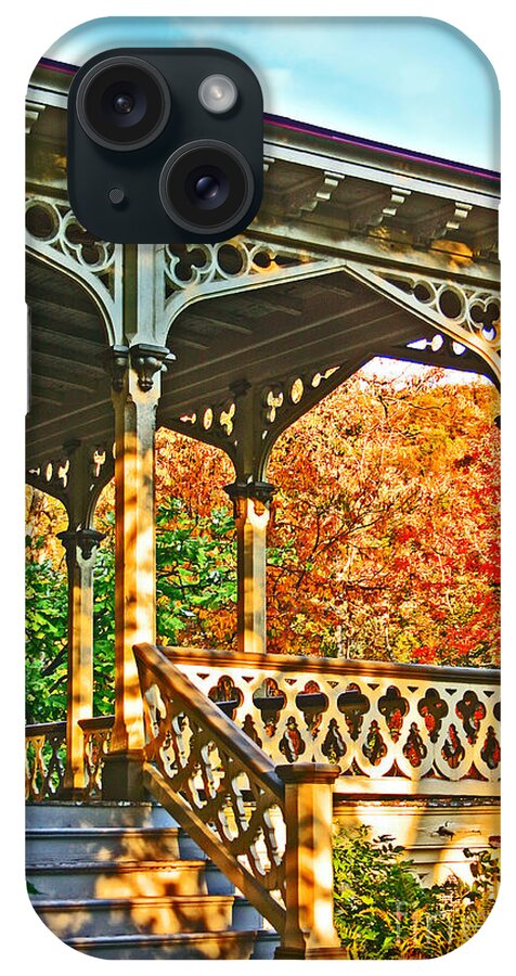 Jim Thorpe iPhone Case featuring the photograph Jim Thorpe Porch by Beth Ferris Sale