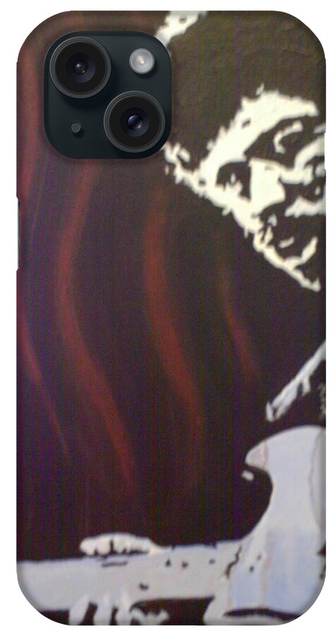 Jimmy iPhone Case featuring the painting Jimmy has soul by Dan Wagner