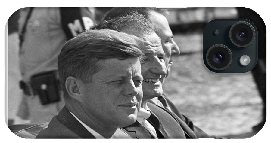 Tampa iPhone Case featuring the photograph John F. Kennedy - 7 by Larry Mulvehill