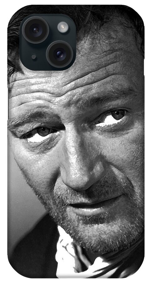 John Wayne iPhone Case featuring the photograph John Wayne 3 Godfathers publicity photo 1948-2009 #3 by David Lee Guss