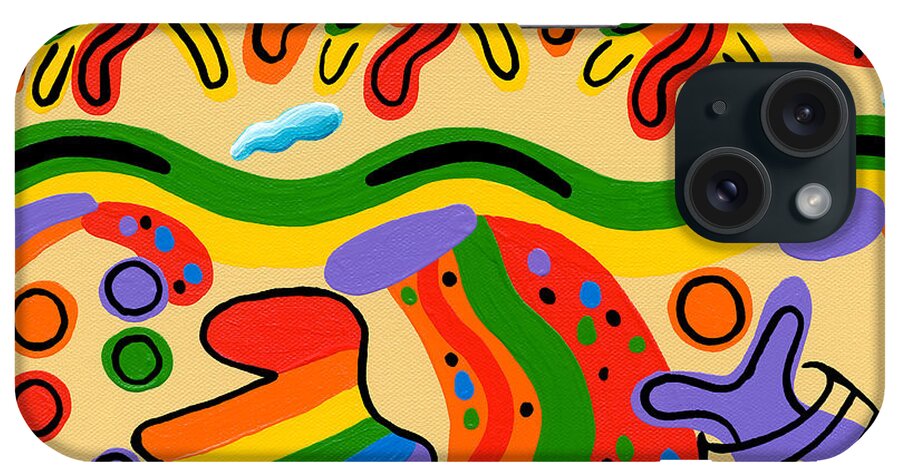 Joseph iPhone Case featuring the painting Joseph and the Coat of Many Colors by Mike Segal
