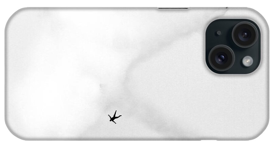 Skydiving iPhone Case featuring the photograph Skydiving by Mitch Cat
