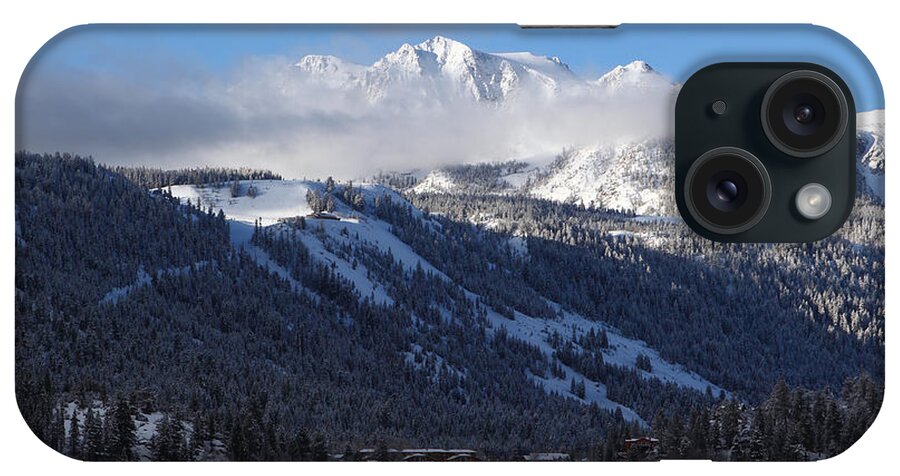 Mountain iPhone Case featuring the photograph June Lake Winter by Duncan Selby