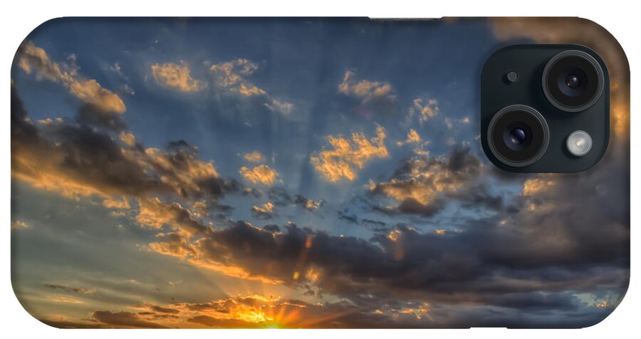 Sunset iPhone Case featuring the photograph Just in Time by Tim Stanley